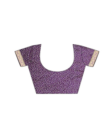 Lavender Chiffon Saree | Sudathi