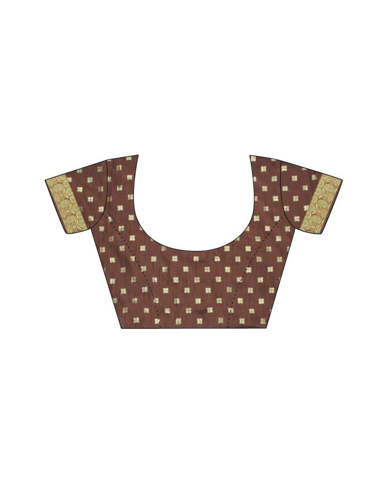 Light Brown Chiffon Saree | Sudathi