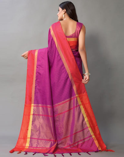 Purple Silk Saree | Sudathi