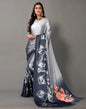 Light Grey Silk Saree | Sudathi