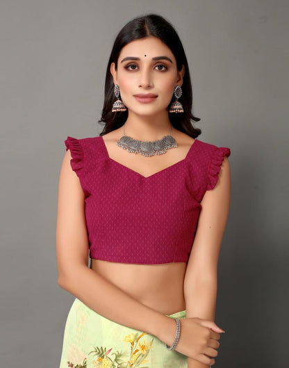 Light Green And Multicolored Georgette Saree | Sudathi