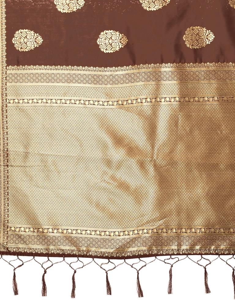 Brown Silk Saree | Sudathi