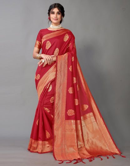 Red Silk Saree | Sudathi