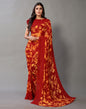 Red And Multicolored Georgette Saree | Sudathi