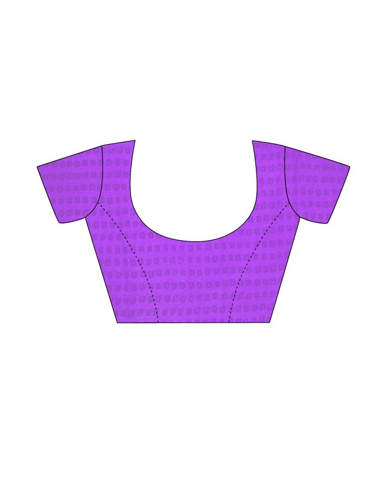 Pink And Purple Chiffon Saree | Leemboodi