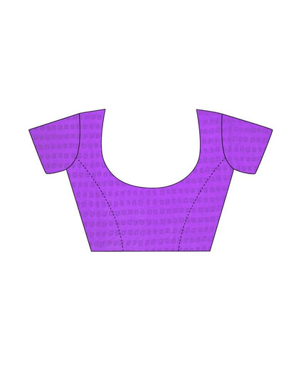 Pink And Purple Chiffon Saree | Leemboodi