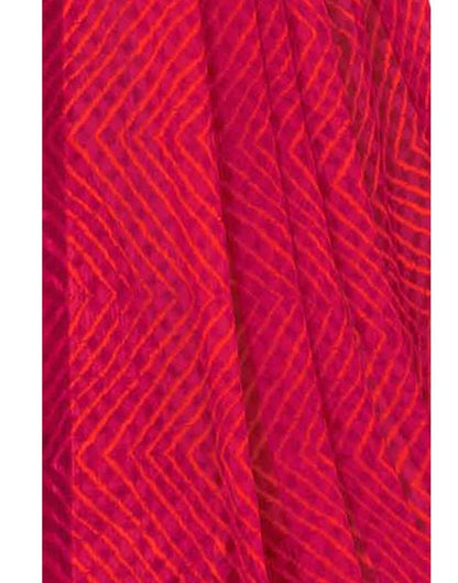 Pink And Peach Chiffon Saree | Leemboodi