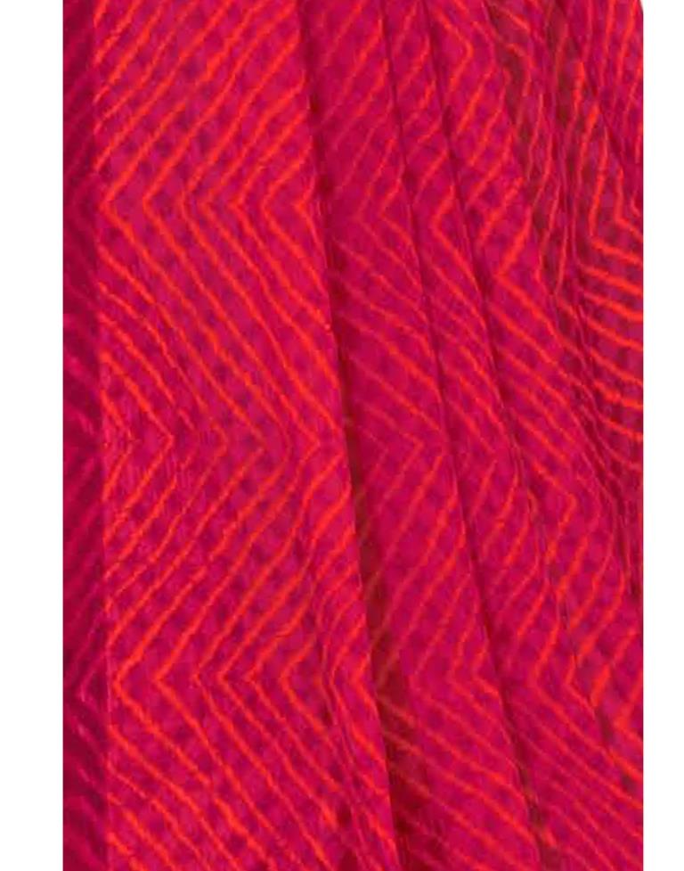 Pink And Peach Chiffon Saree | Leemboodi