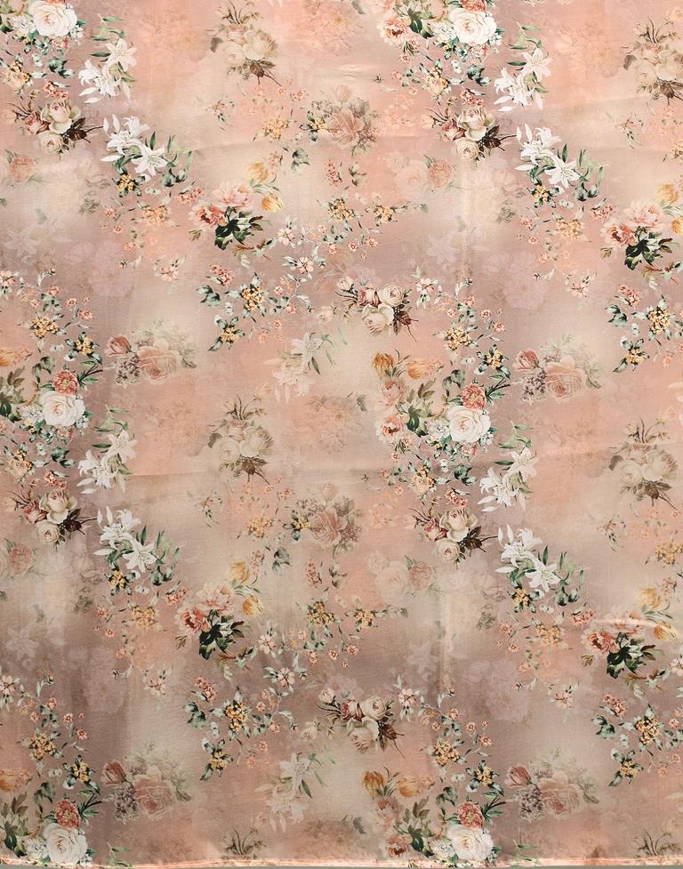 Light Brown Silk Saree | Leemboodi