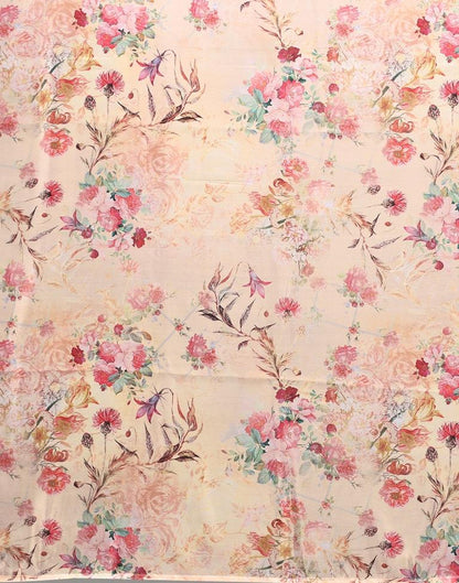 Light Peach Silk Saree | Leemboodi