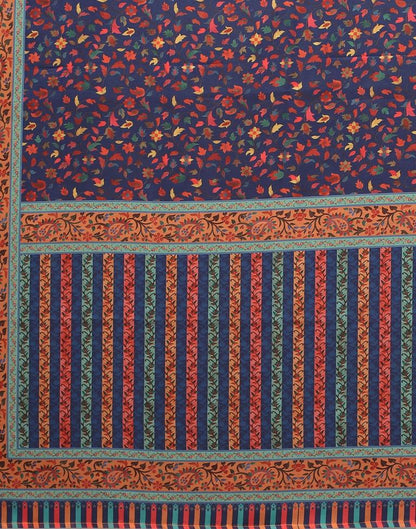 Navy Blue Silk Saree | Leemboodi