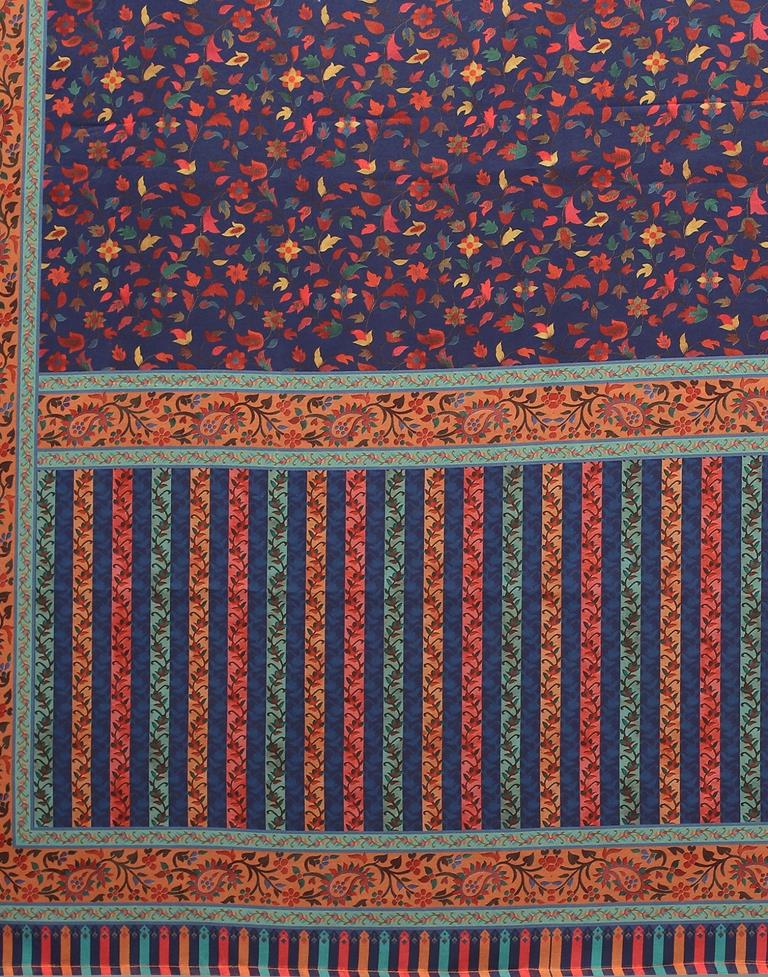 Navy Blue Silk Saree | Leemboodi