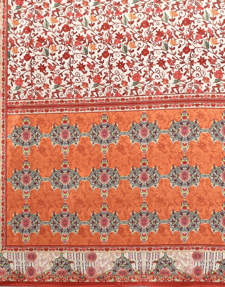 Cream Silk Saree | Leemboodi