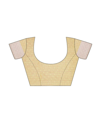 Peach Chiffon Saree | Sudathi