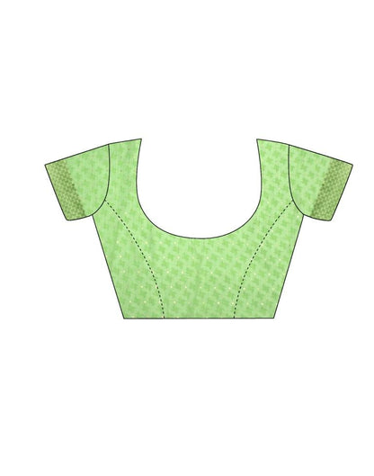 Light Green Woven Saree | Sudathi