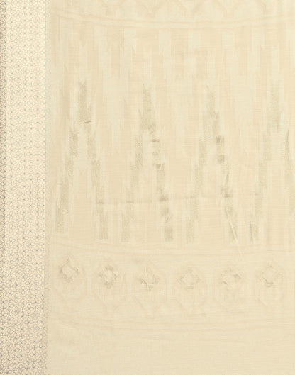 Beige Woven Saree | Sudathi