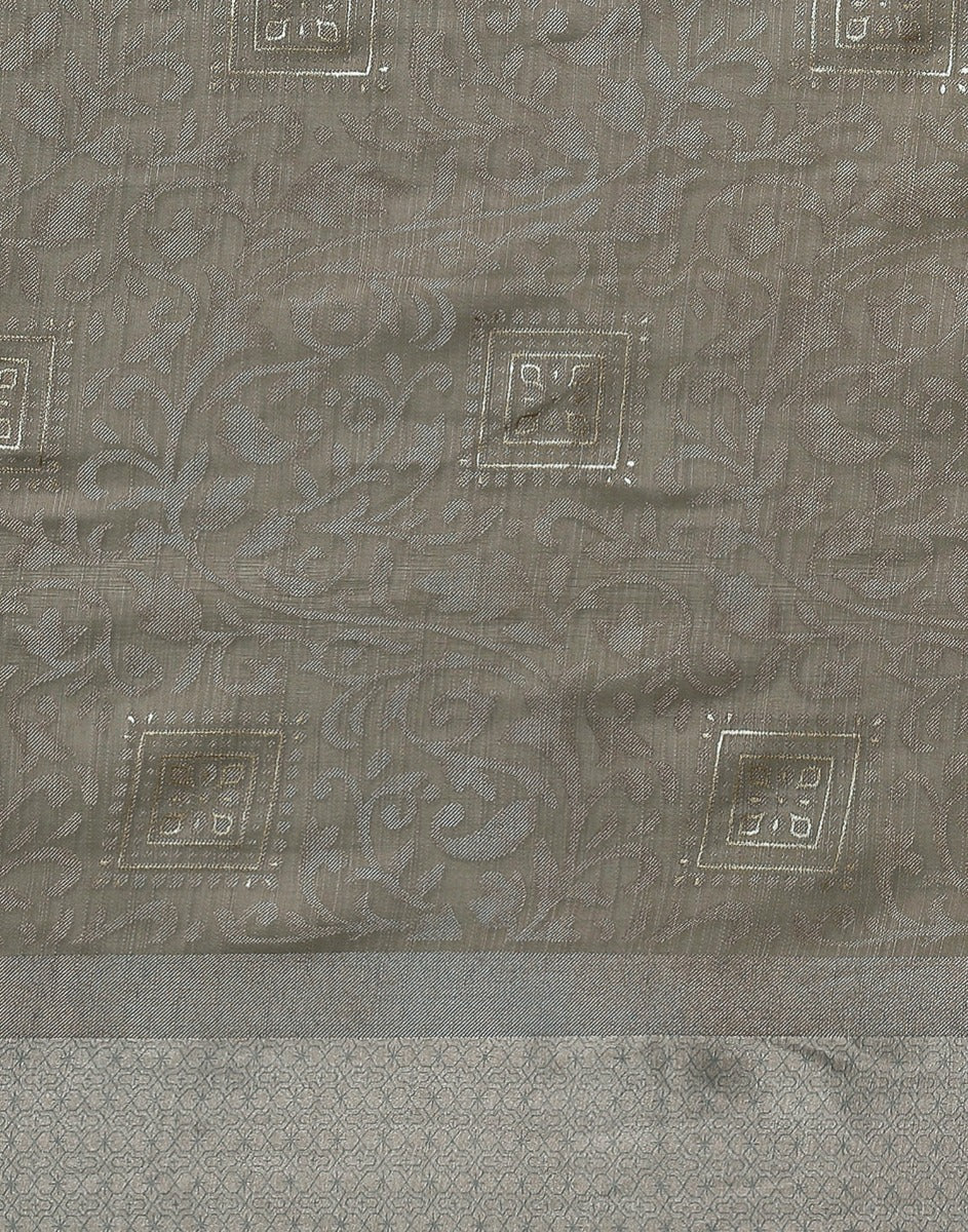 Grey Woven Saree | Sudathi