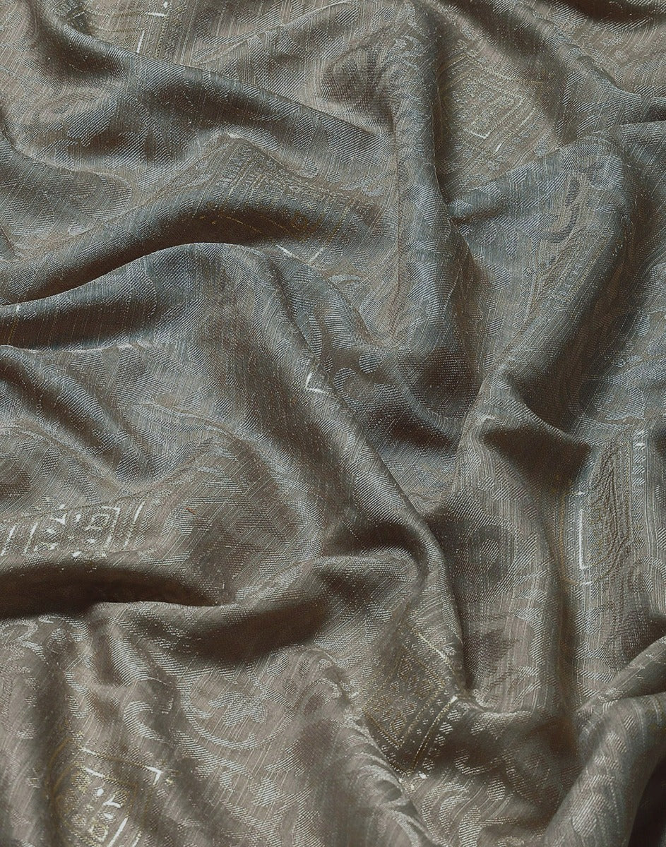 Grey Woven Saree | Sudathi