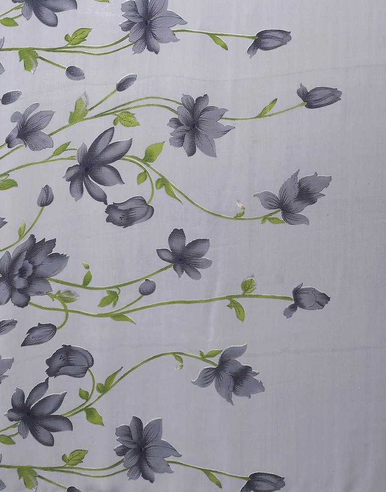 Grey Georgette Saree | Leemboodi