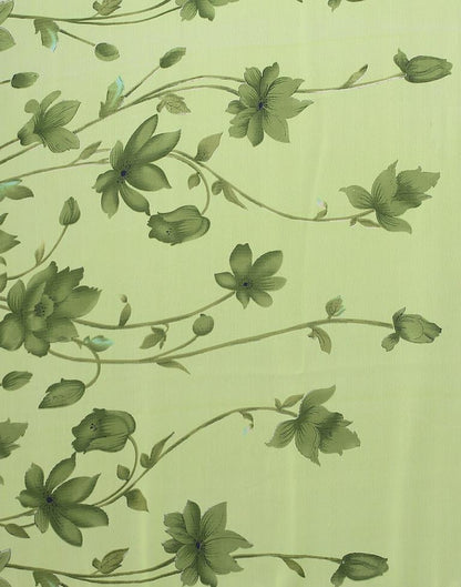 Light Green Georgette Saree | Leemboodi