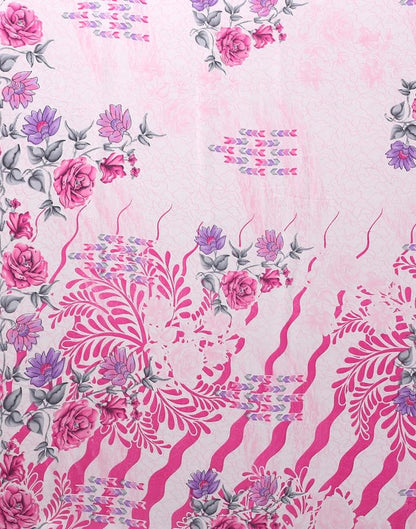 Light Pink Georgette Saree | Leemboodi