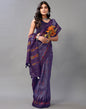 Purple Cotton Saree | Sudathi