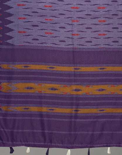 Purple Cotton Saree | Sudathi