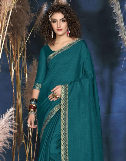 Rama Green Silk Saree | Leemboodi