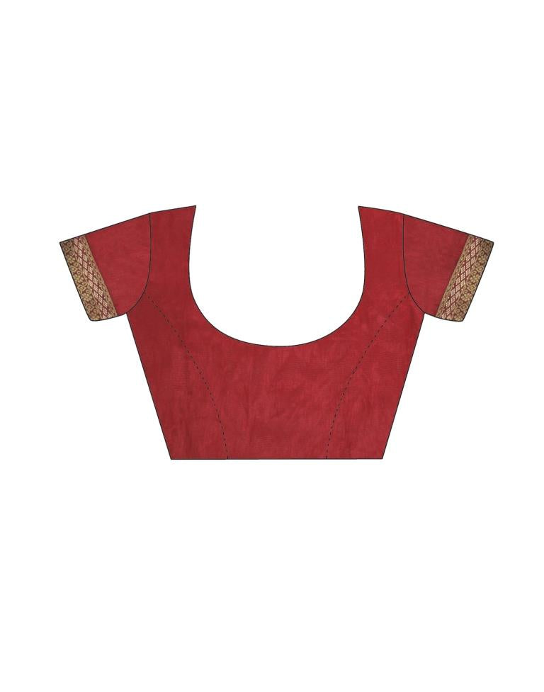 Red Silk Saree | Leemboodi