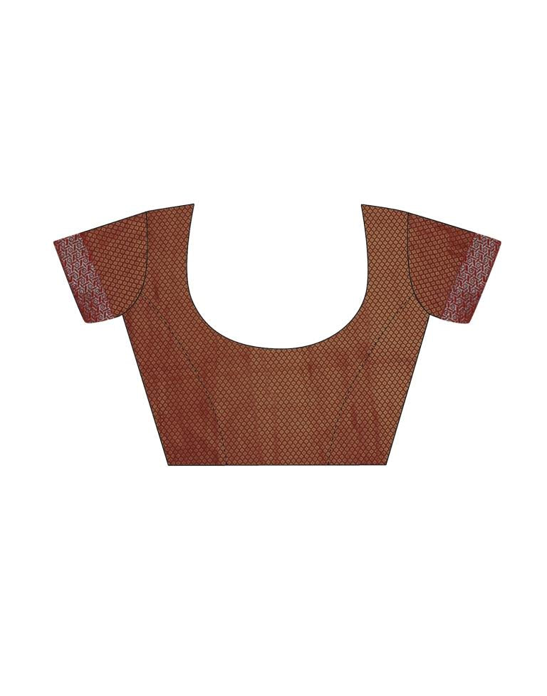 Maroon Silk Saree | Leemboodi