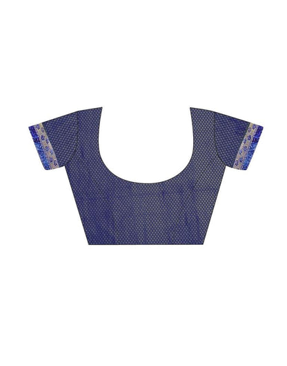 Navy Blue Silk Saree | Leemboodi