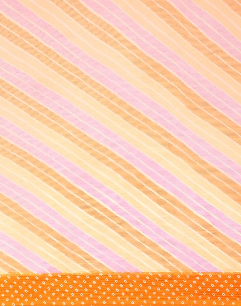 Multicoloured Printed Georgette Saree