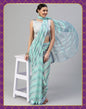 Light Blue Georgette Saree | Sudathi