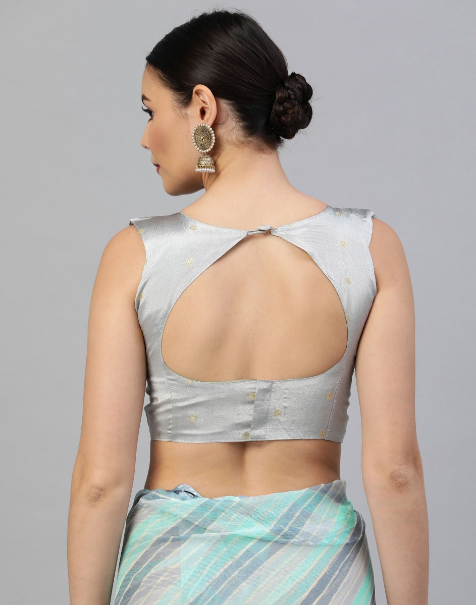 Light Blue Georgette Saree | Sudathi