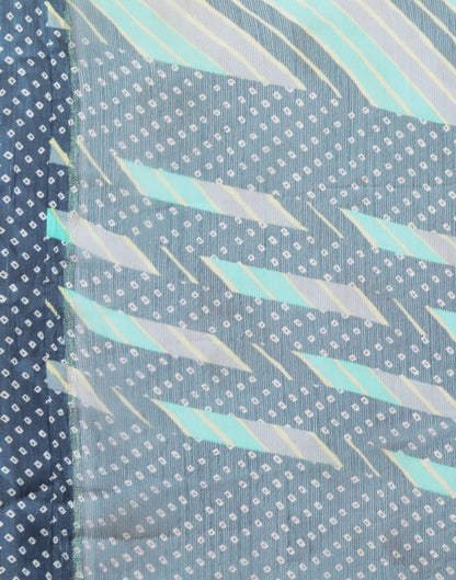 Light Blue Georgette Saree | Sudathi