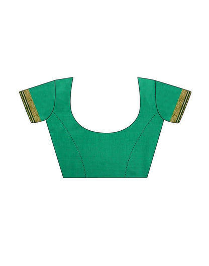 Light Olive Green Bandhani Silk Saree