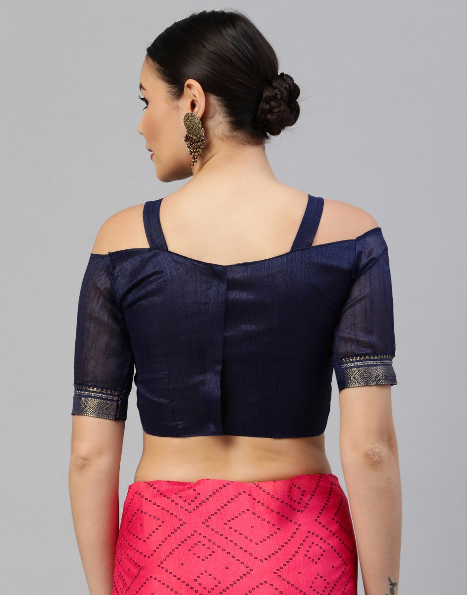 Hot Pink Bandhani Silk Saree | Sudathi