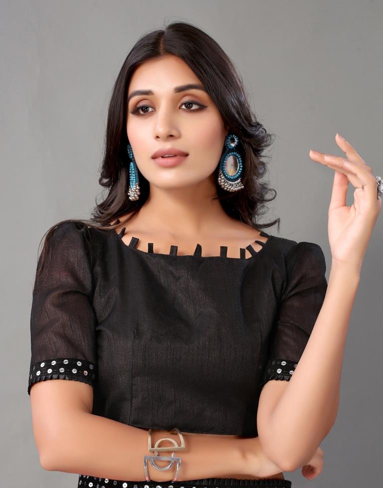 Peach Sequence Saree | Sudathi