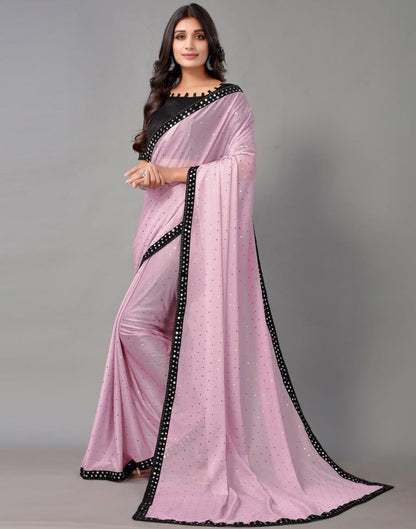 Light Purple Sequence Saree | Sudathi