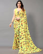 Light Yellow And Multicolored Georgette Saree | Leemboodi