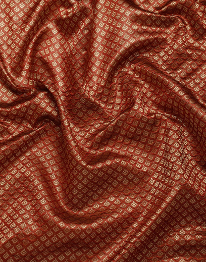 Brown Banarasi Silk Saree | Sudathi