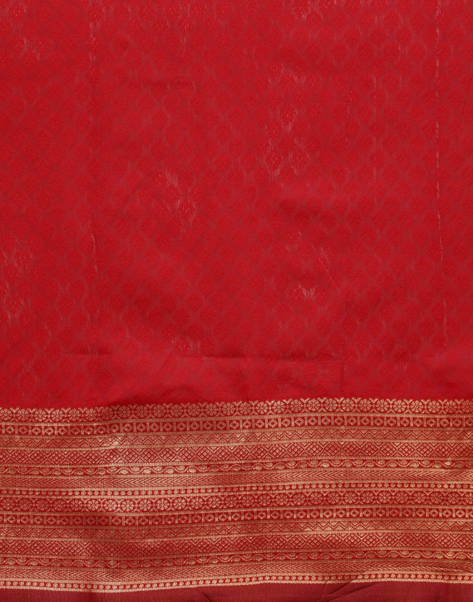 Red Banarasi Silk Saree | Sudathi