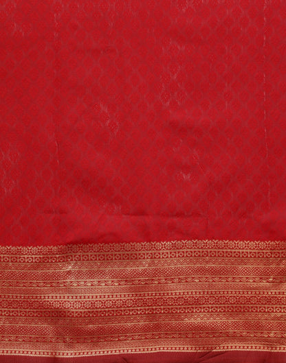 Red Banarasi Silk Saree | Sudathi