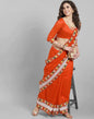 Orange Silk Saree | Leemboodi