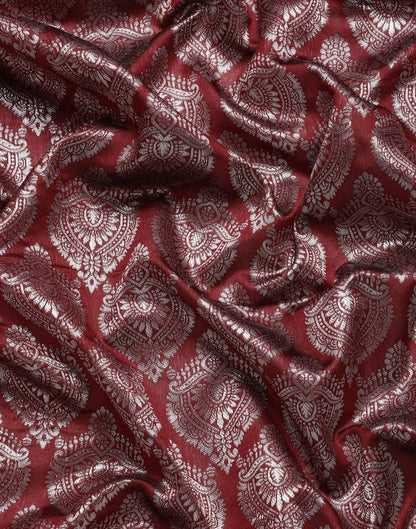 Brown Banarasi Silk Saree | Sudathi