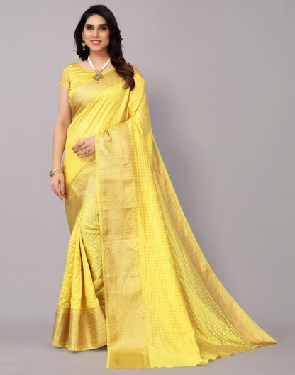 Yellow Silk Saree | Sudathi