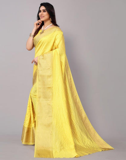 Yellow Silk Saree | Sudathi