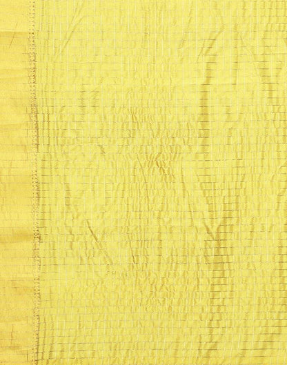 Yellow Silk Saree | Sudathi