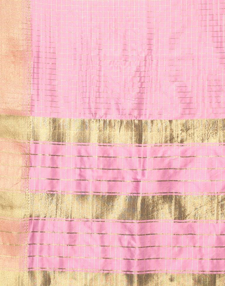 Light Pink Silk Saree | Sudathi