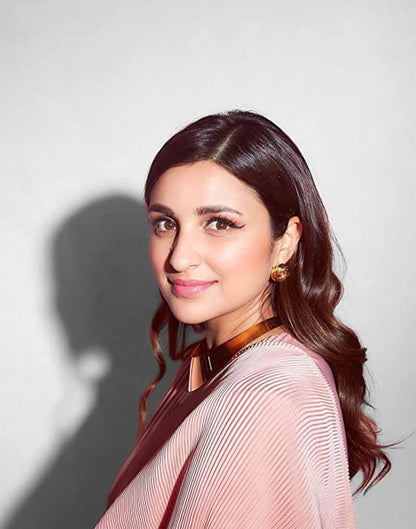 Peach Pleated Saree | Sudathi